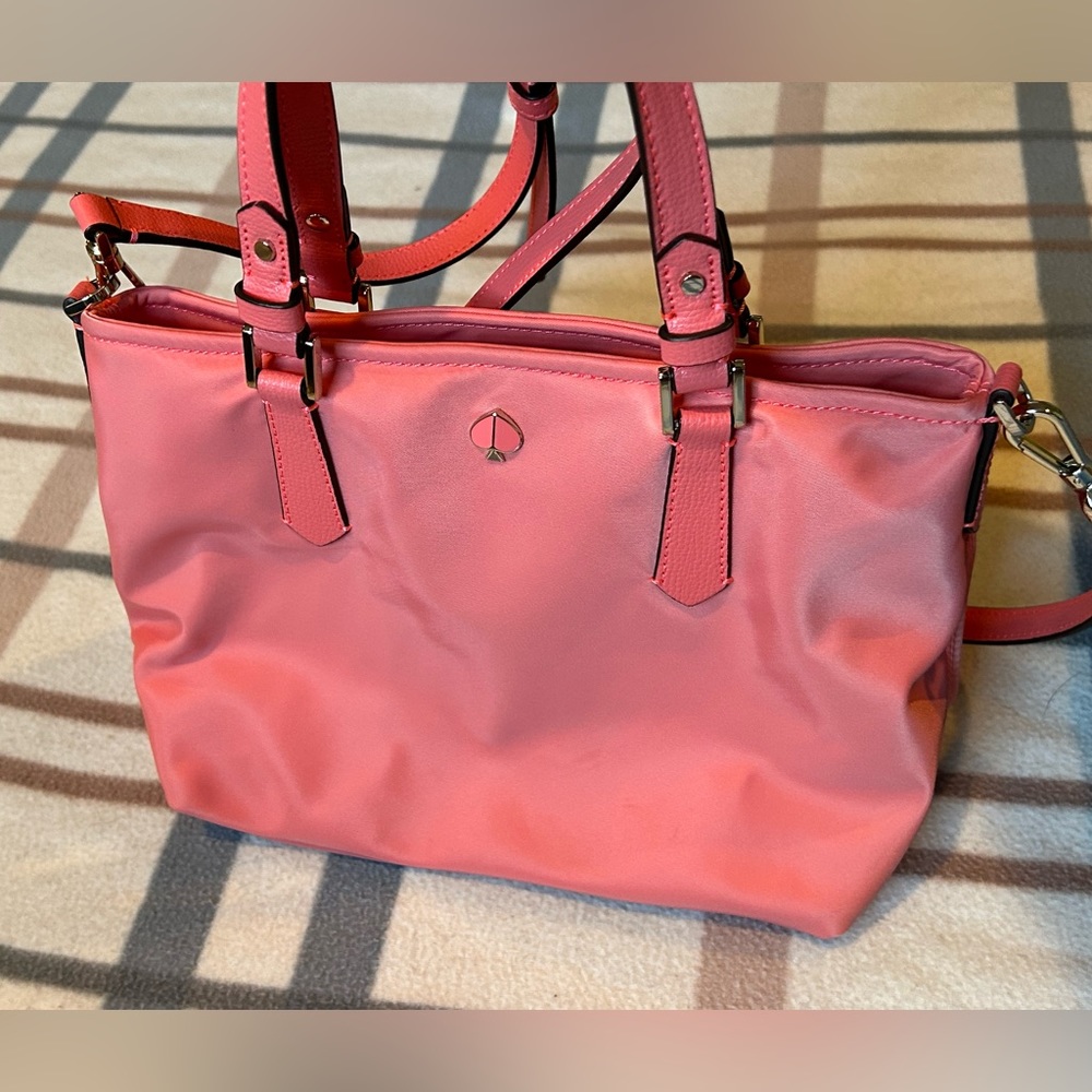 Pink Kate Spade crossbody/satchel